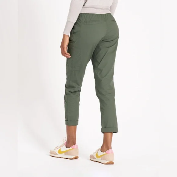 VOURI Womens Ripstop Pant In Army Size: S - Picture 3 of 15